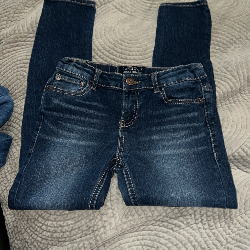 Girls size 8 jeans bundle Joe’s jeans • lucky brand - Picture 3 of 9